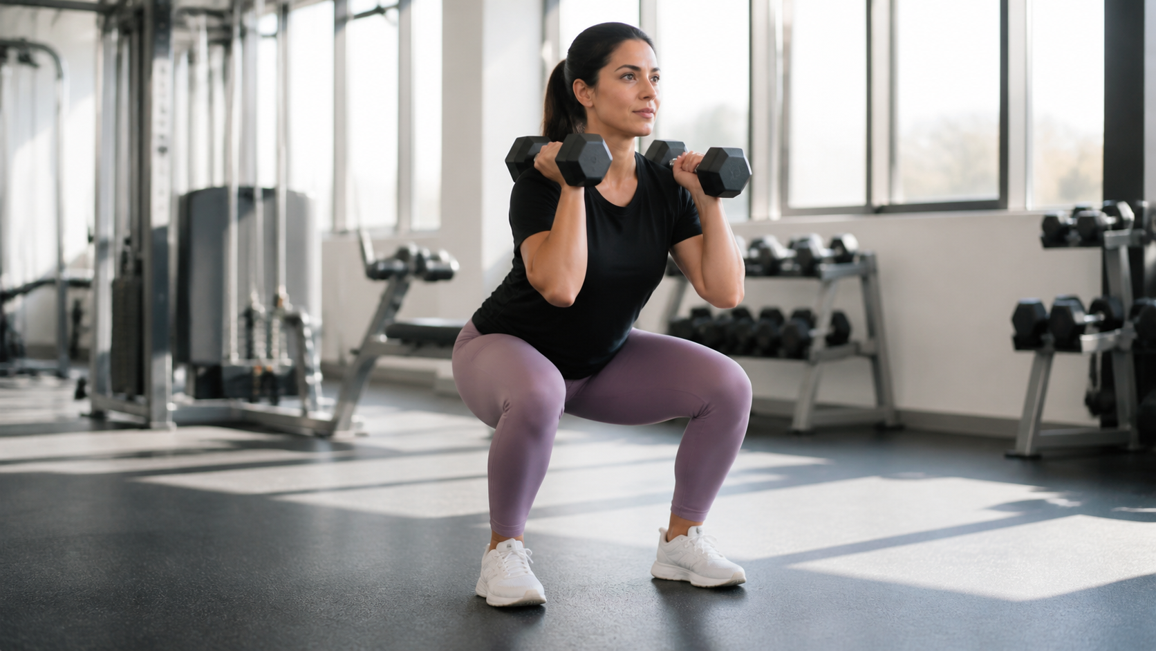 Beginner ready for a gym workout