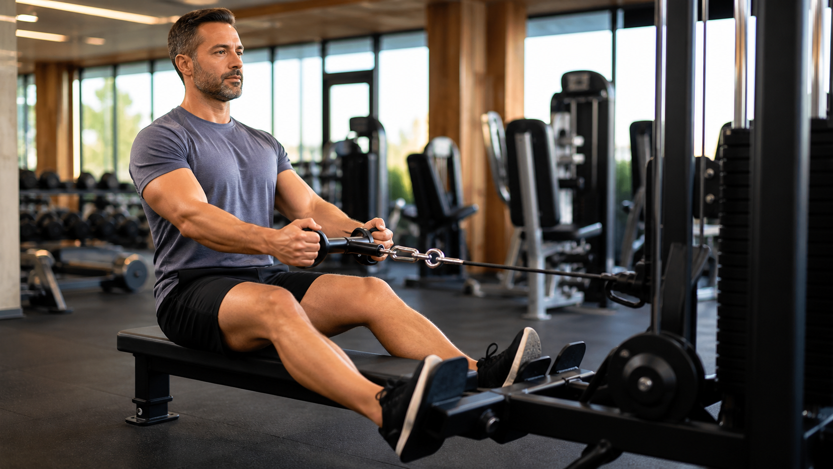 Simple gym equipment for beginner workout
