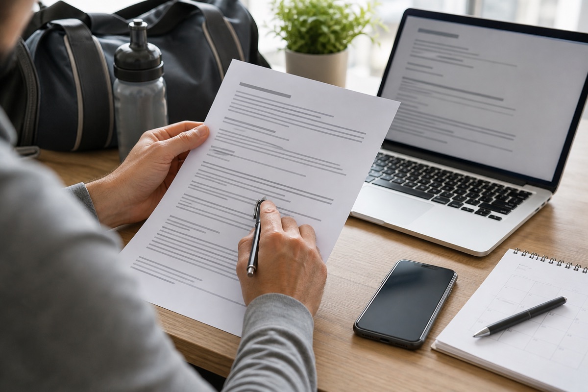 How to cancel gym membership by reviewing the contract